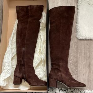 J. Crew suede over the knee boots